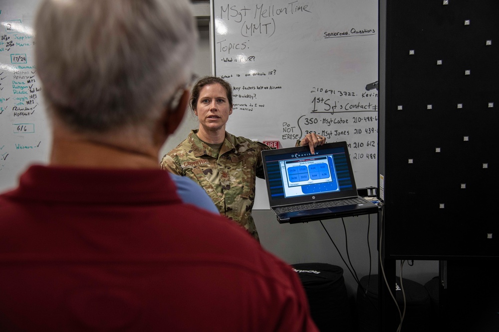 Air Education and Training Command civic leader tour