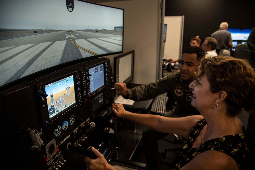 Air Education and Training Command civic leader tour