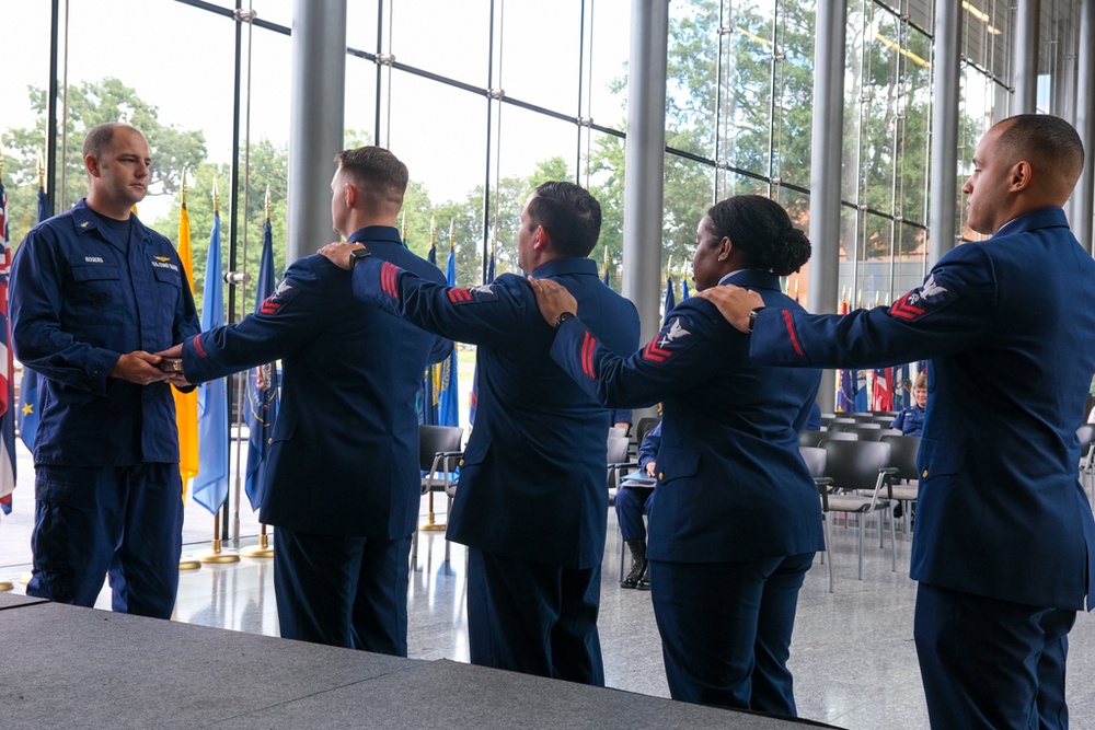 Coast Guard Swears in new D.C. CGEA Members