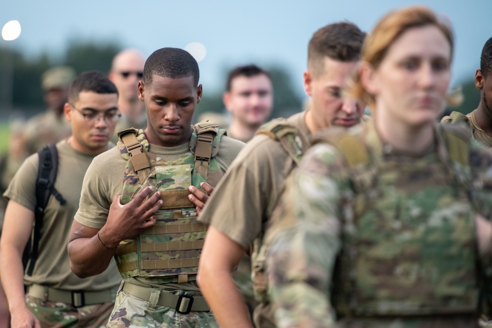 403rd Security Forces Squadron hosts 9/11 Memorial Ruck March