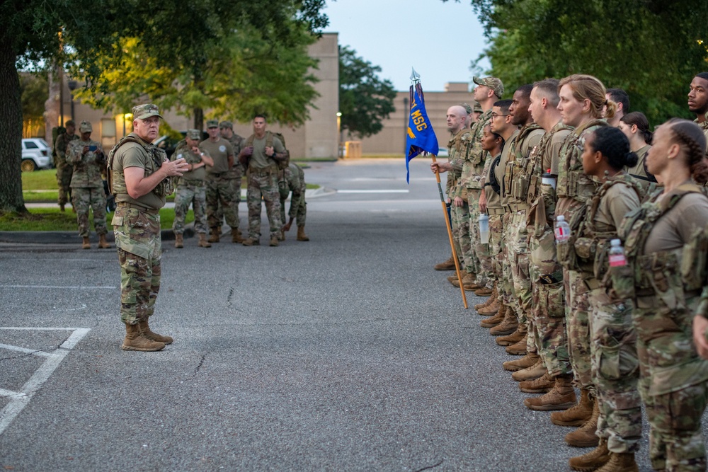 403rd Security Forces hosts 9/11 Memorial Ruck March