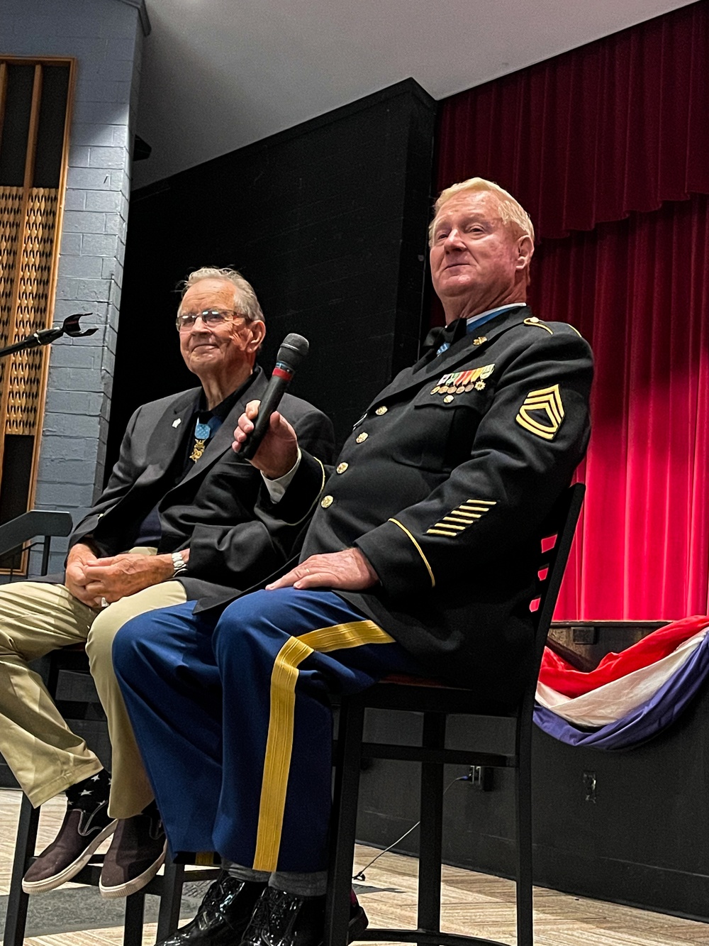 Tennessee National Guard assists with MOH visit to local high schools