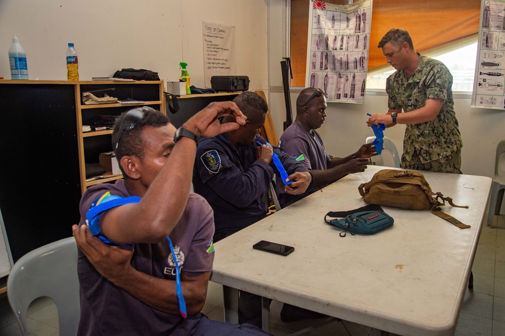 Pacific Partnership 2022 conducts trauma response training