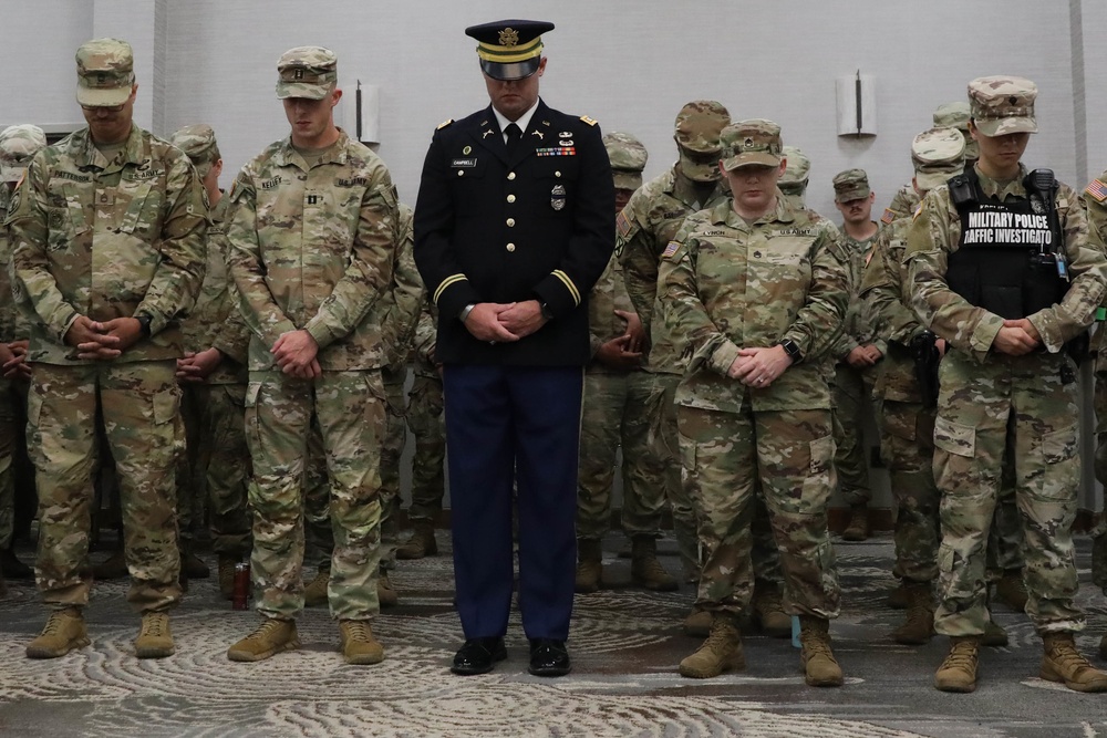 Fort Stewart Hosts Patriot Day Remembrance Ceremony