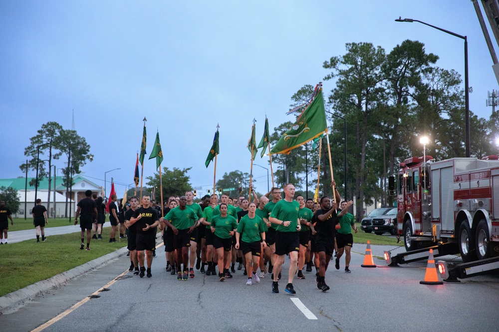 3rd Infantry Division Soldiers Participate in Patriot Day Run