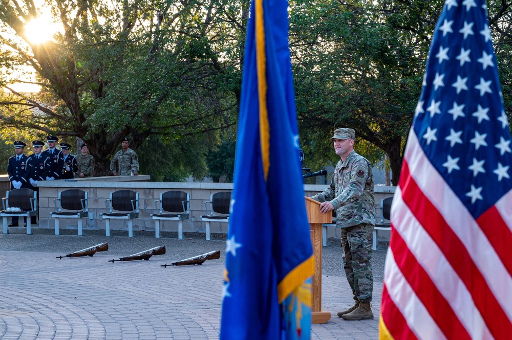 9/11 commemoration 2022 Laughlin Air Force Base