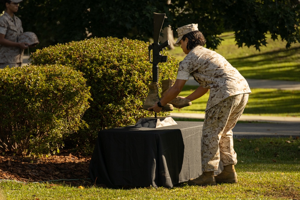 Patriot Day Observance Ceremony at Lejeune Memorial Gardens