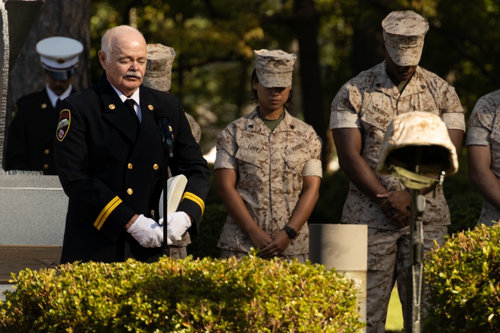 Patriot Day Observance Ceremony at Lejeune Memorial Gardens