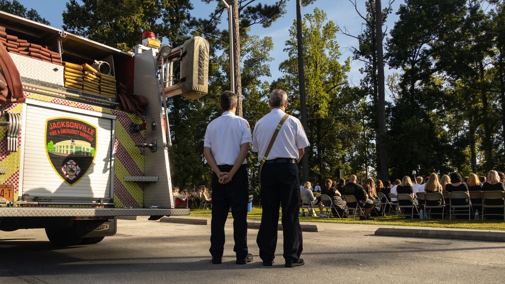 Patriot Day Observance Ceremony at Lejeune Memorial Gardens