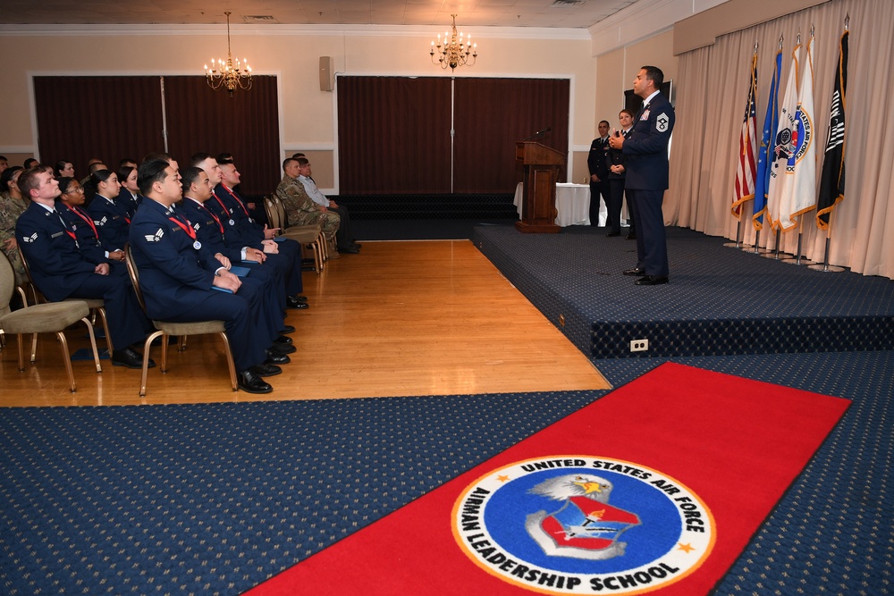 Airman Leadership School class 22F graduation ceremony held