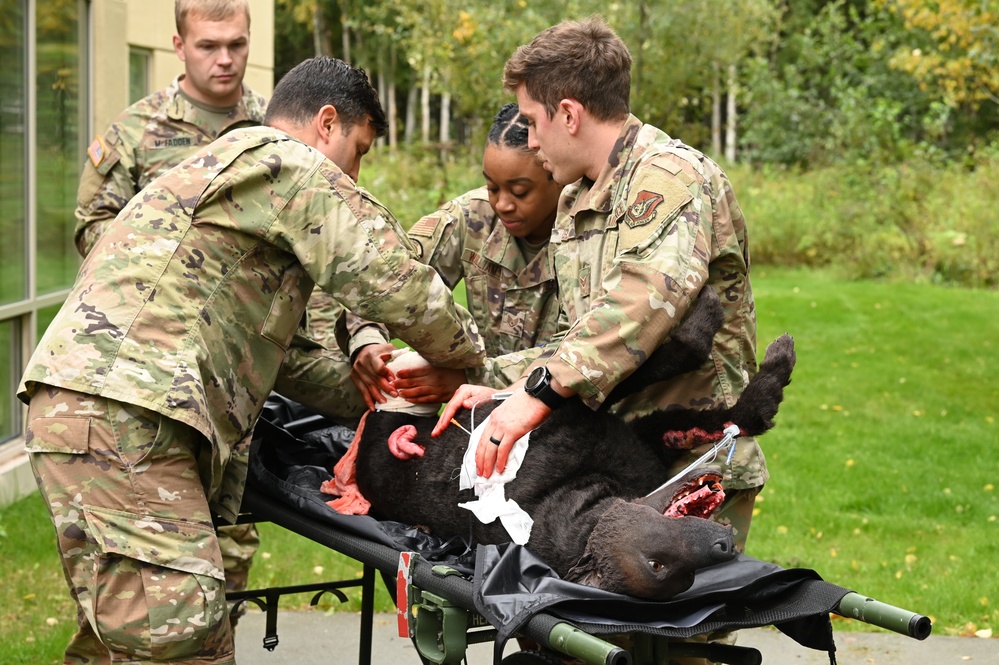 JBER Hospital 1st Joint TCCC-K9 Course