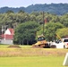 Final exterior grading takes place at fiscal year 2020-funded barracks project at Fort McCoy