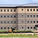 Final exterior grading takes place at fiscal year 2020-funded barracks project at Fort McCoy