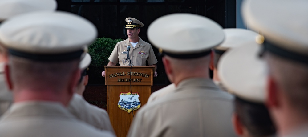 NAVSTA Mayport 9/11 Remembrance Ceremony