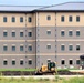 Final exterior grading takes place at fiscal year 2020-funded barracks project at Fort McCoy