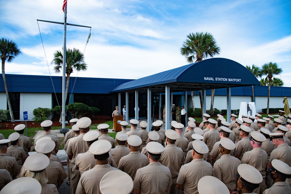 NAVSTA Mayport 9/11 Remembrance Ceremony