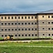 Final exterior grading takes place at fiscal year 2020-funded barracks project at Fort McCoy