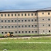 Final exterior grading takes place at fiscal year 2020-funded barracks project at Fort McCoy