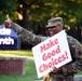 Joint Base MDL leadership promote suicide prevention awareness one sign at a time