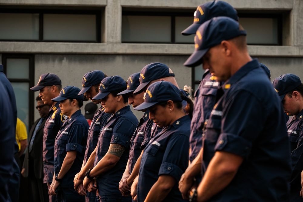 Coast Guard holds 9/11 observance ceremony