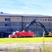 Final exterior grading takes place at fiscal year 2020-funded barracks project at Fort McCoy