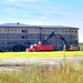 Final exterior grading takes place at fiscal year 2020-funded barracks project at Fort McCoy