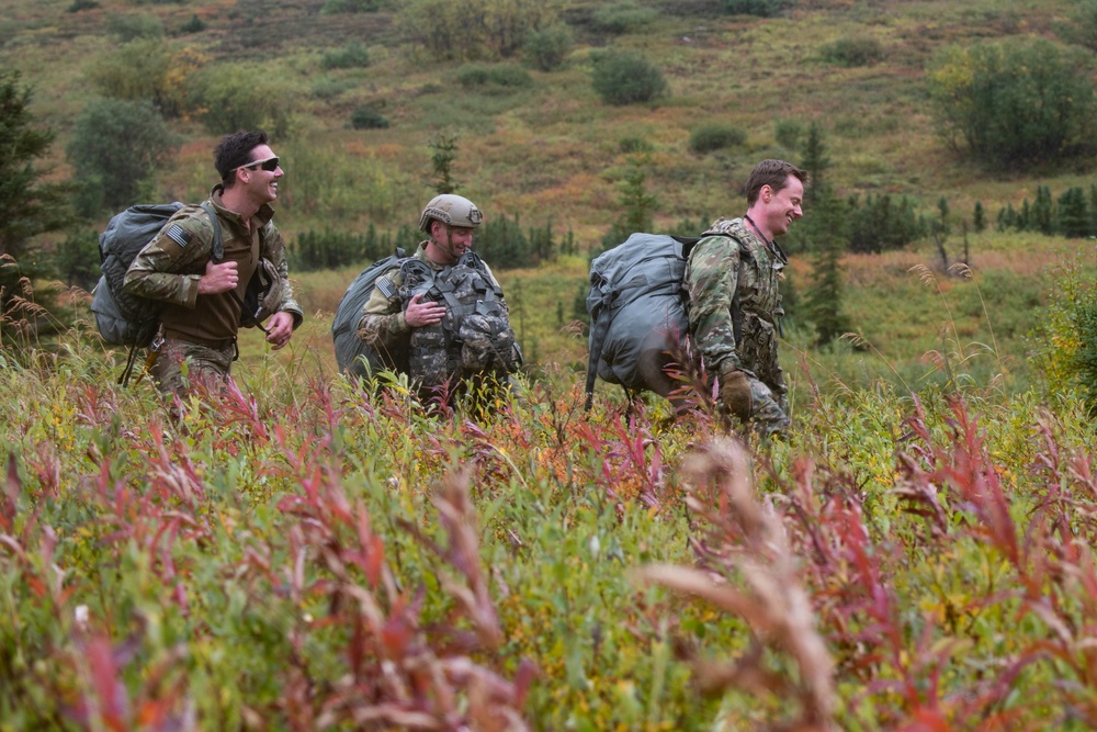 Special warfare Airmen, Army paratroopers conduct remote Airborne training at JBER