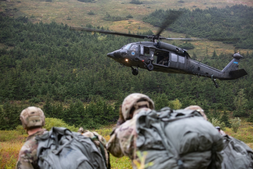 Special warfare Airmen, Army paratroopers conduct remote Airborne training at JBER