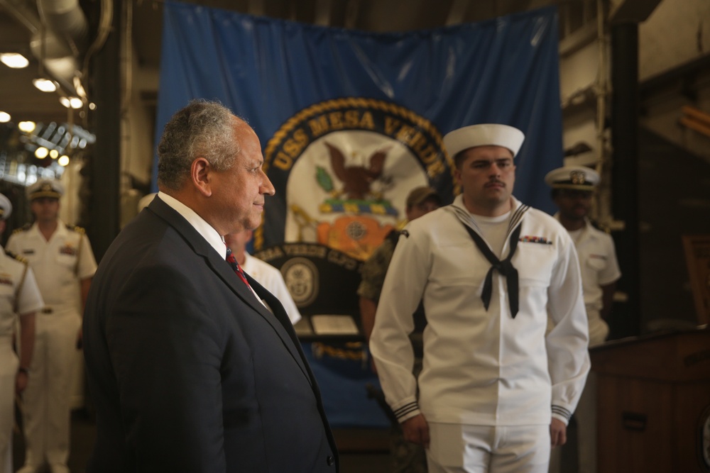 U.S. Secretary of the Navy Kicks Off UNITAS LXIII in Rio De Janeiro