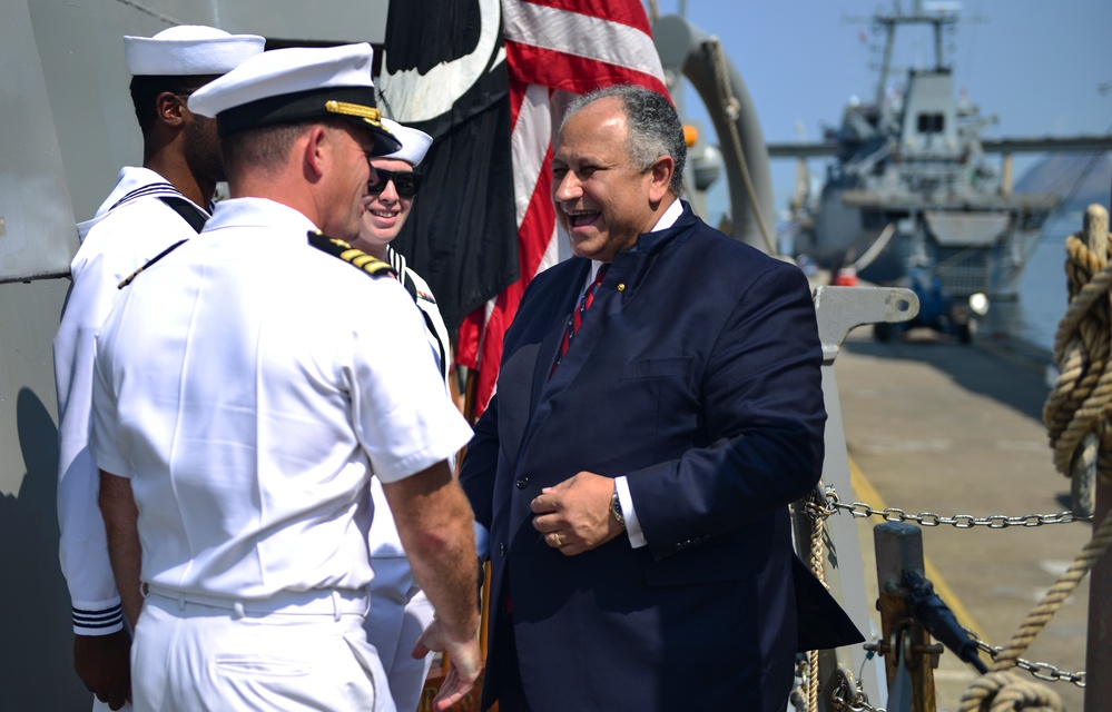 U.S. Secretary of the Navy Kicks Off UNITAS LXIII in Rio De Janeiro