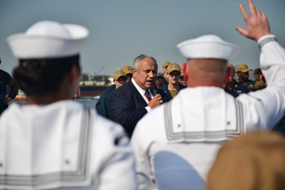 U.S. Secretary of the Navy Kicks Off UNITAS LXIII in Rio De Janeiro