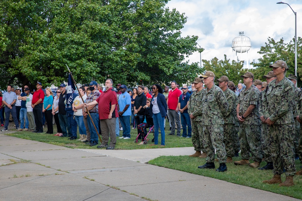 Norfolk Naval Shipyard Reflects During Patriot Day Remembrance Ceremony