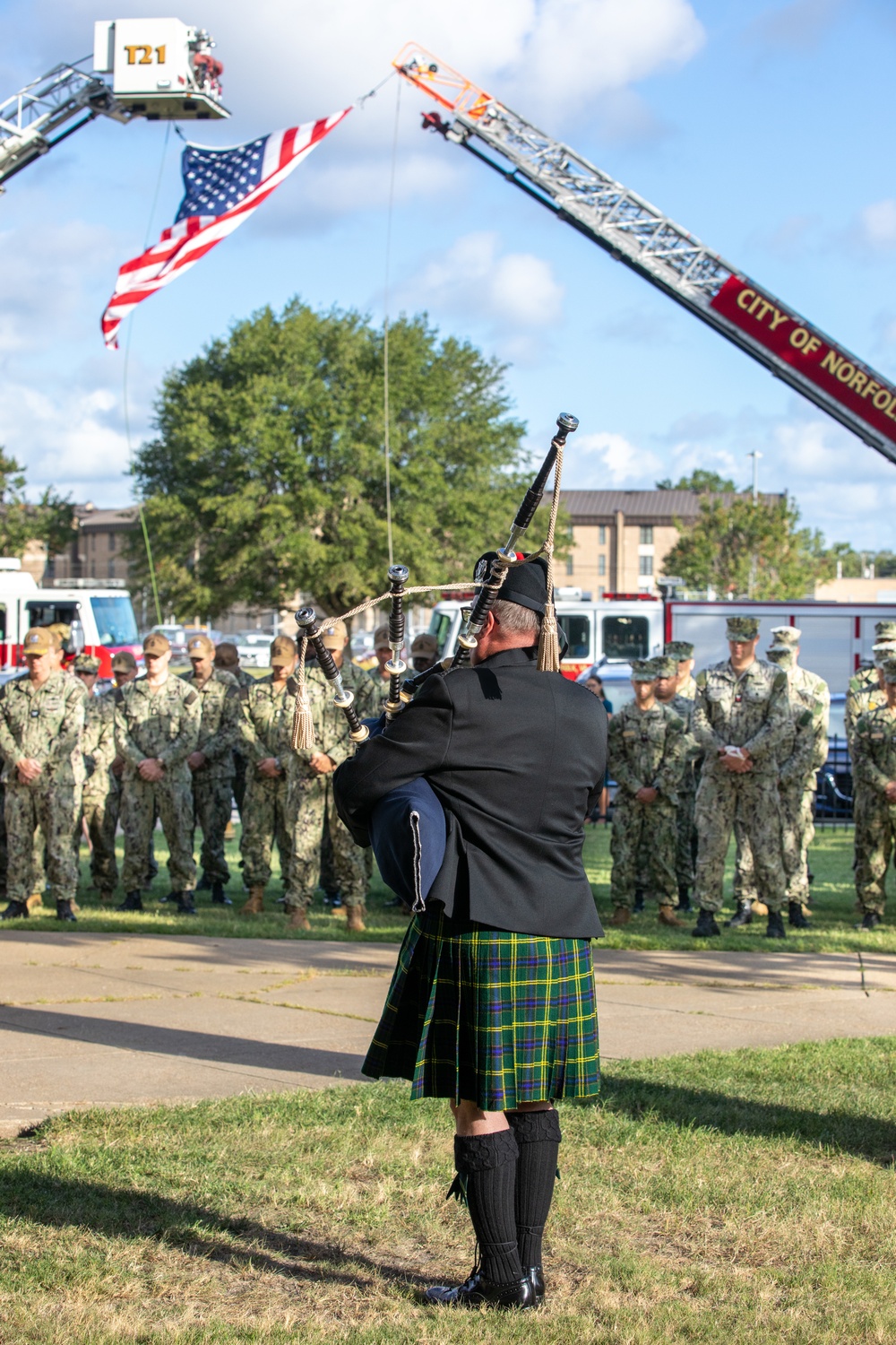 Norfolk Naval Shipyard Reflects During Patriot Day Remembrance Ceremony