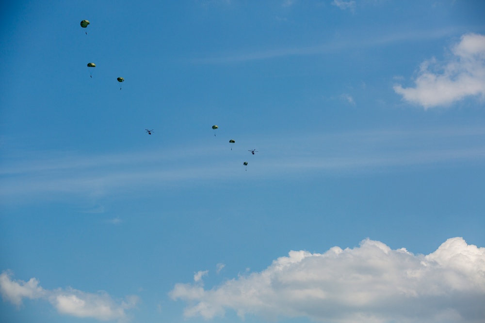 UNITAS 2022: Multiple Nations conduct Parachute Operations