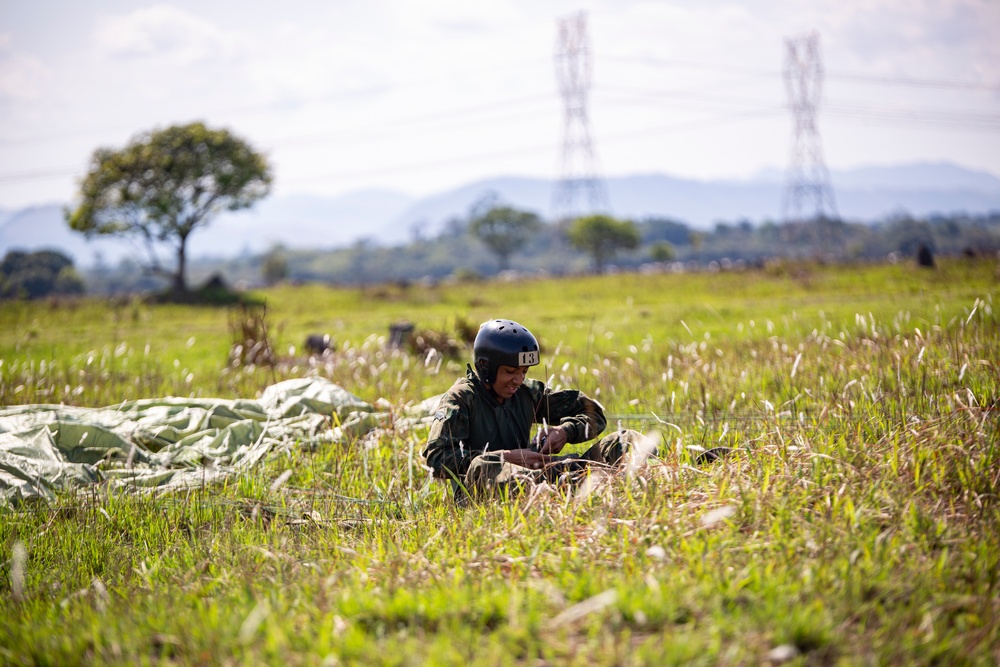 UNITAS 2022: Multiple Nations conduct Parachute Operations