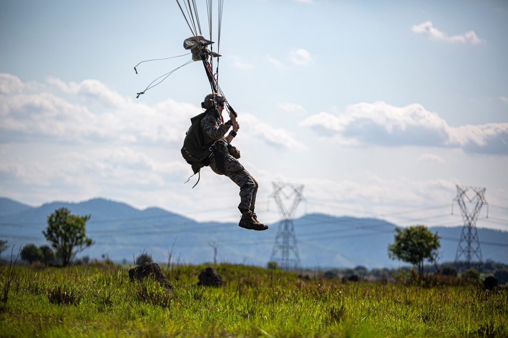 UNITAS 2022: Multiple Nations conduct Parachute Operations