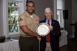 New Bern Military Alliance honors Cpl. Crooks as Service Person of the Quarter [Image 1 of 3]