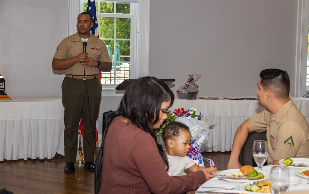 New Bern Military Alliance honors Cpl. Crooks as Service Person of the Quarter