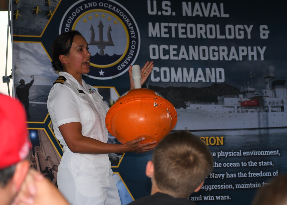 Maryland Fleet Week Outreach Demonstration with US Naval Meteorology and Oceanography Command