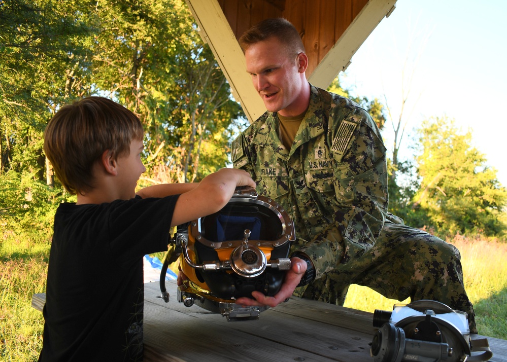 Maryland Fleet Week Outreach Demonstration with Baltimore County 4-H Youth Program