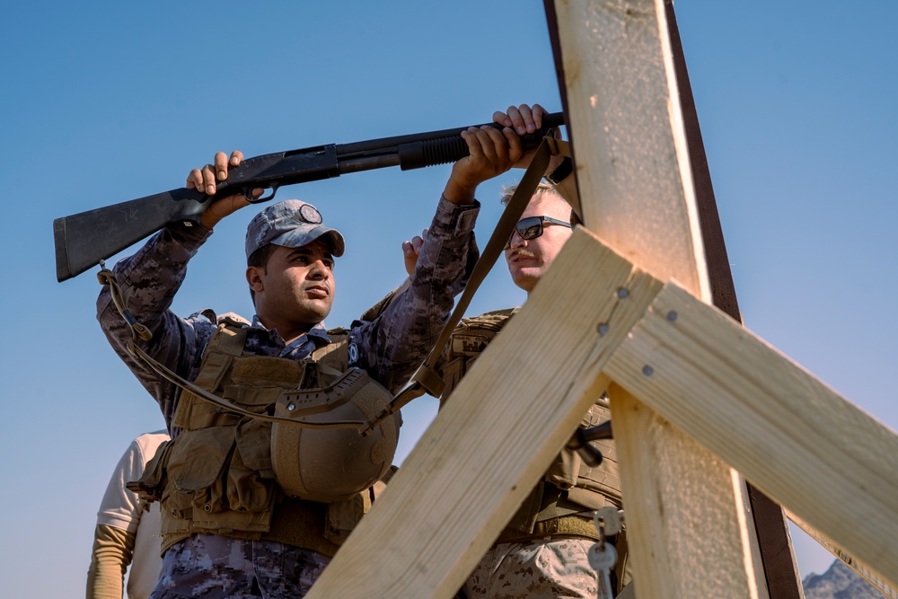 4th CEB Ballistic Breaching in Jordan