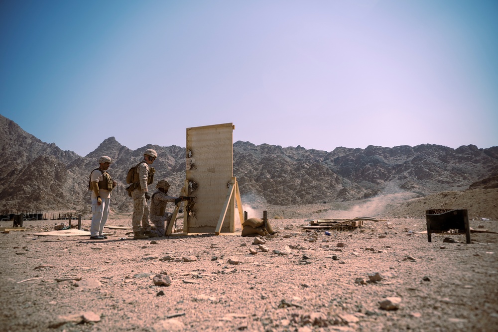 4th CEB Ballistic Breaching in Jordan