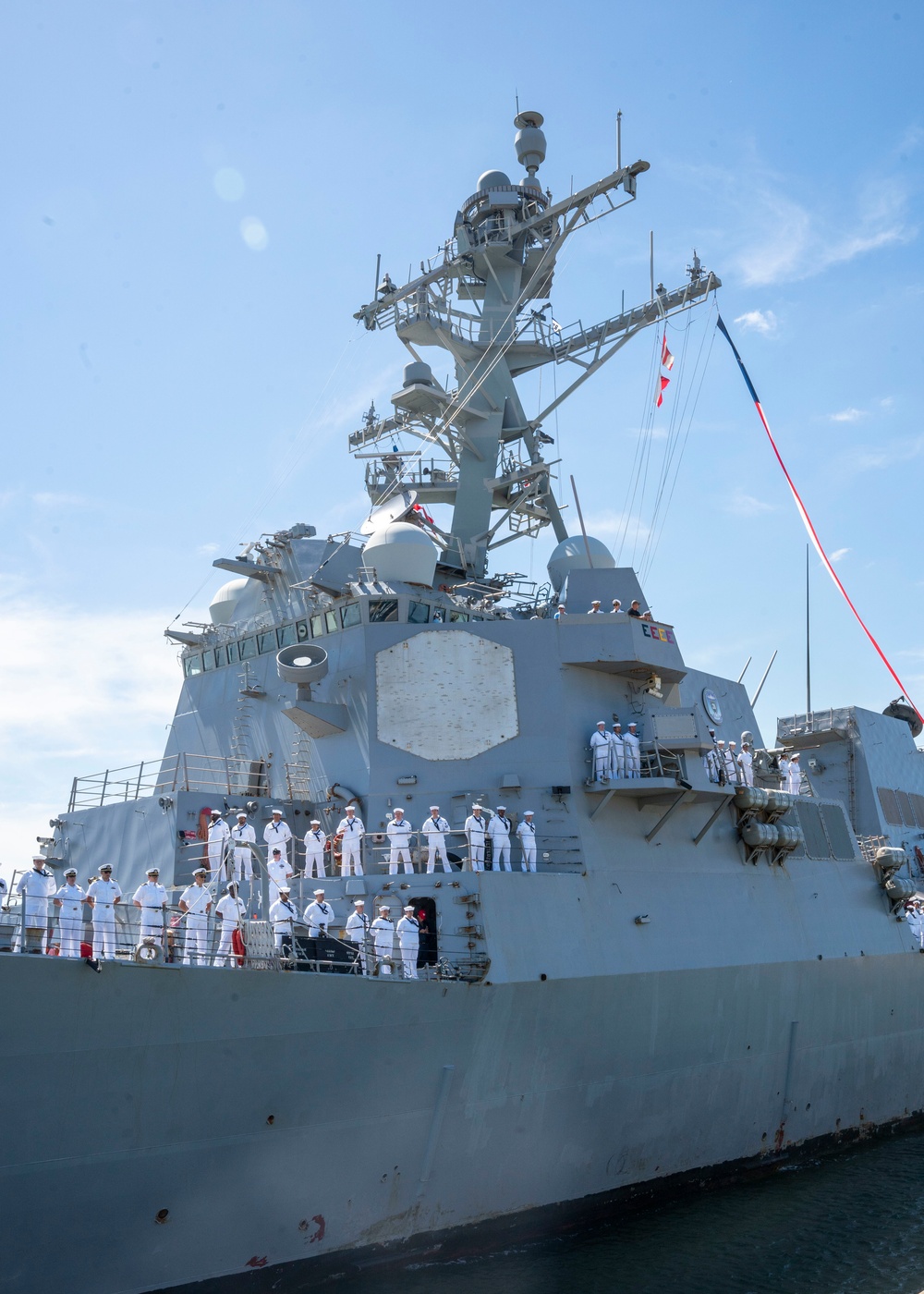 USS Cole and Bainbridge return from deployment