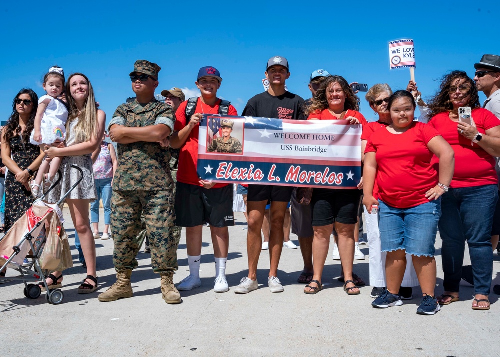 USS Cole and Bainbridge return from deployment