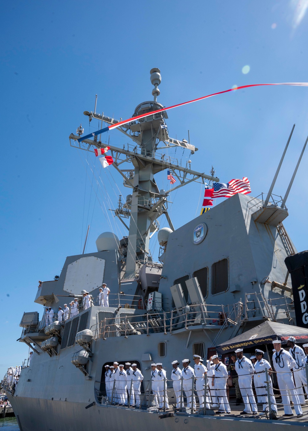 USS Cole and Bainbridge return from deployment