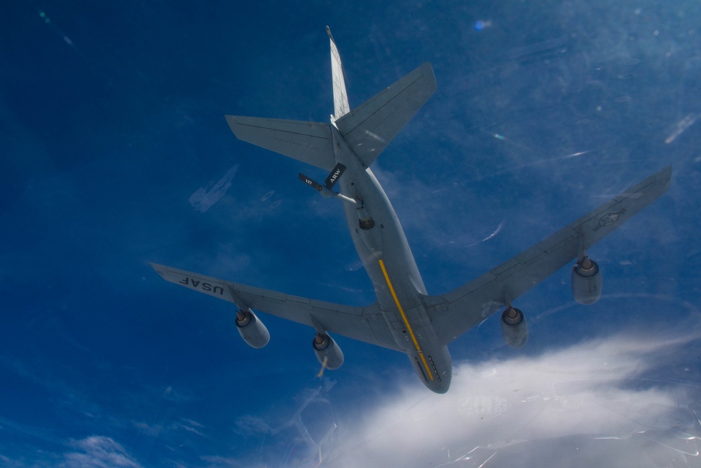 Red Tails Refueled by KC-135