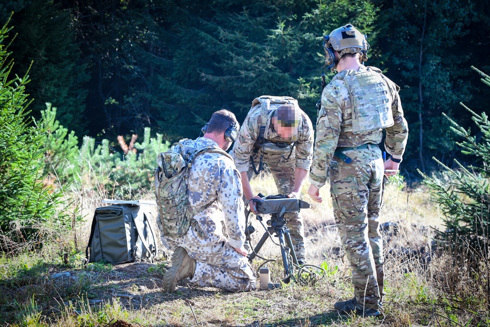 JTAC participate in Exercise Ample Strike 22