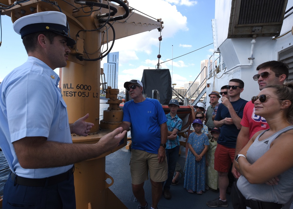 Tour of USCGC James Rankin During Maryland Fleet Week and Flyover 2022