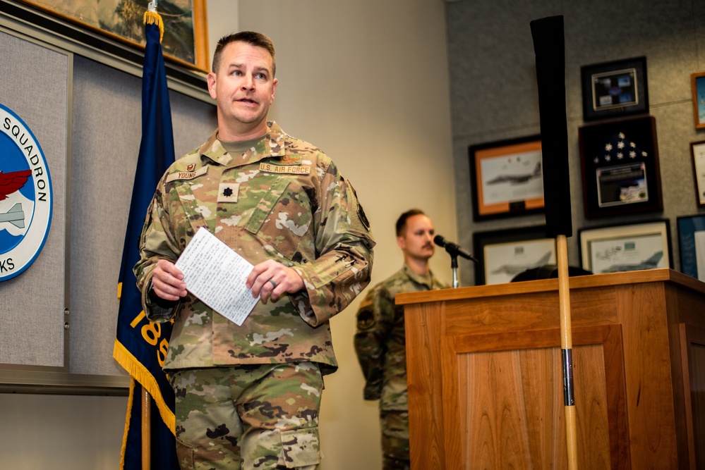 142nd Operations Support Flight redesignates as a Squadron