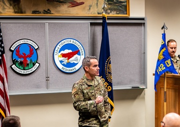 142nd Operations Support Flight redesignates as a Squadron